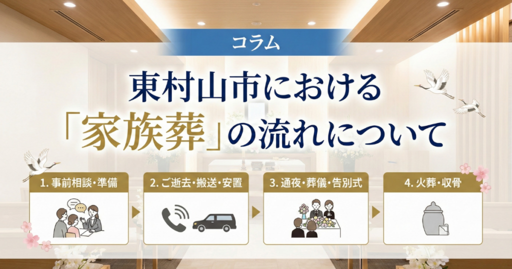 東村山市の安心葬儀のイメージ