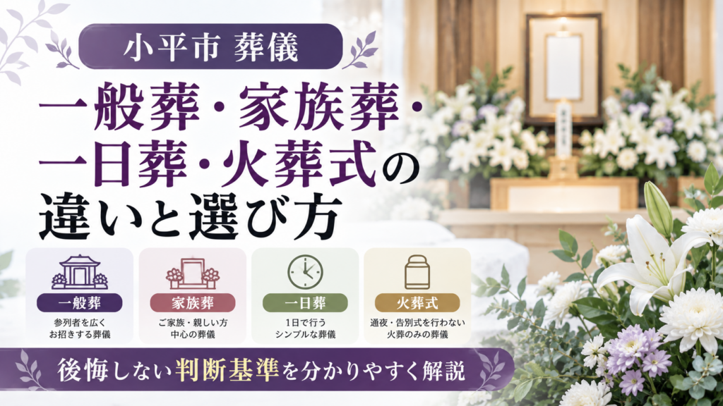 小平市　葬儀